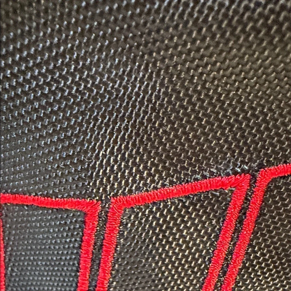 Nike Men's Black Lunch Bag with Red Accents